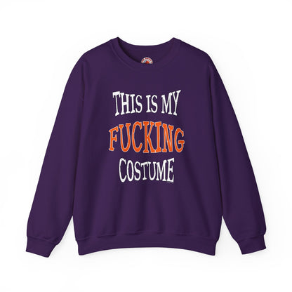 This Is My Fucking Costume Crewneck Sweatshirt The Devil's Pickle