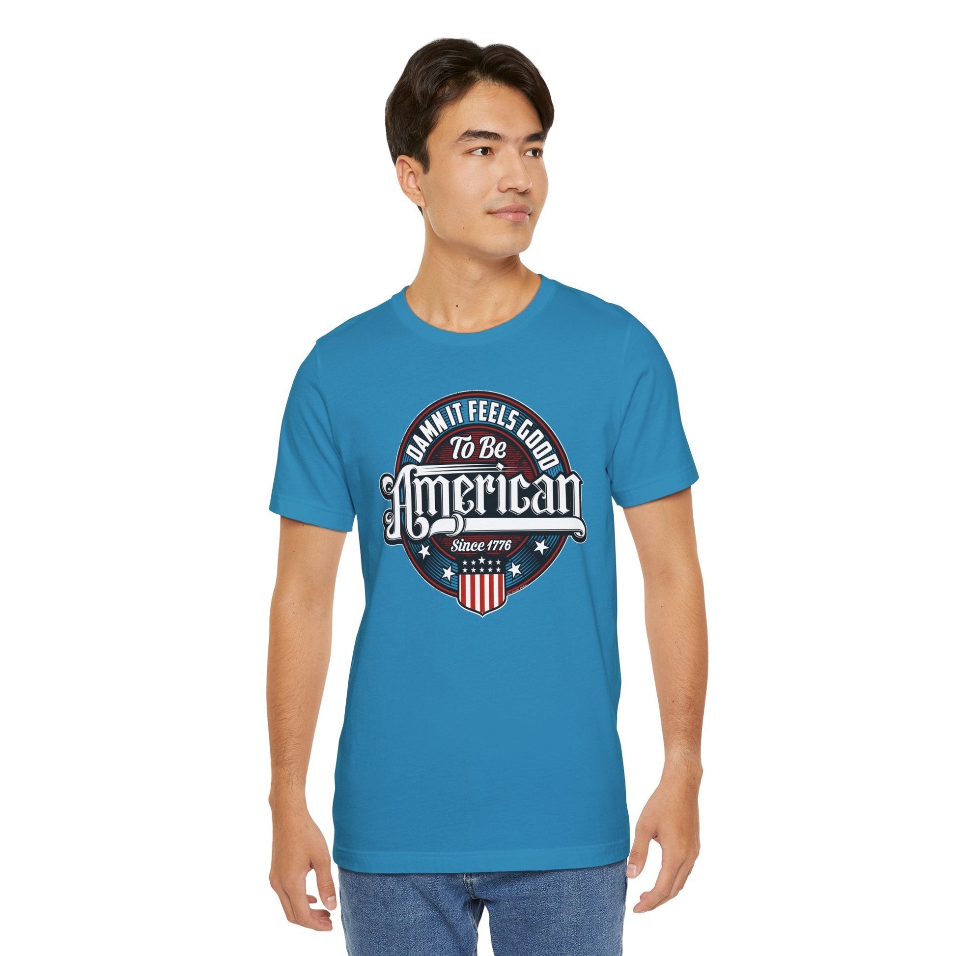 Damn it Feels Good To Be American T-Shirt The Devil's Pickle