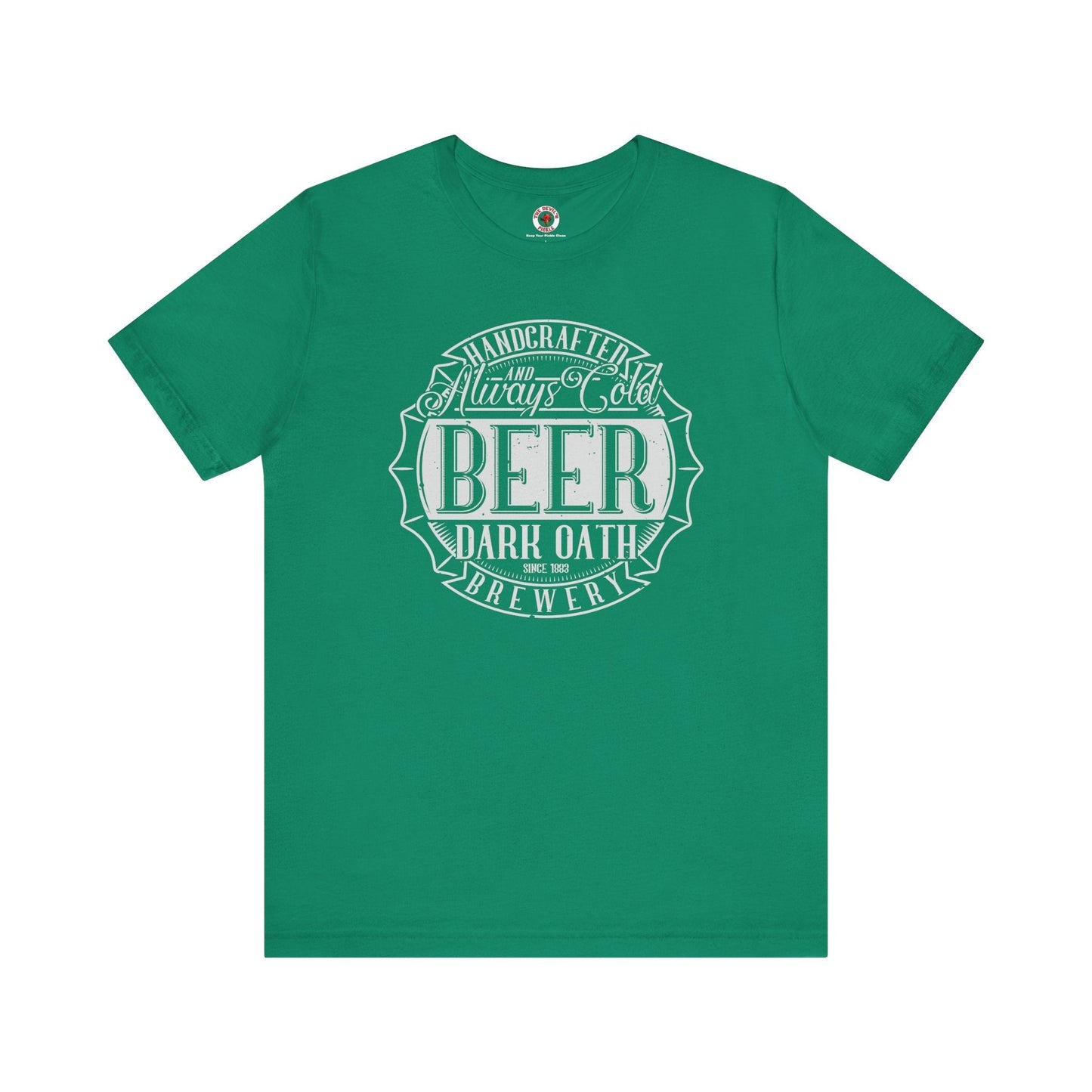 Handcrafted and Always Cold Beer T-Shirt The Devil's Pickle