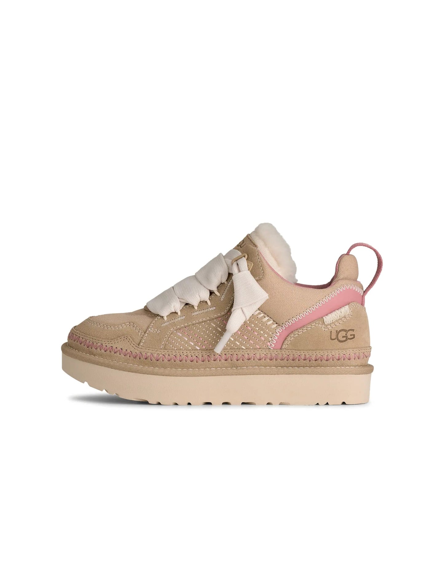 UGG Womens Lowmel Meadow Sneaker - Sand Castle Denim Exchange