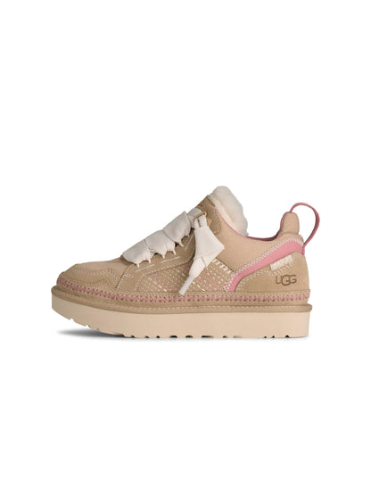 UGG Womens Lowmel Meadow Sneaker - Sand Castle Denim Exchange