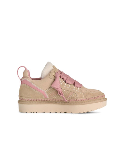 UGG Womens Lowmel Meadow Sneaker - Sand Castle Denim Exchange