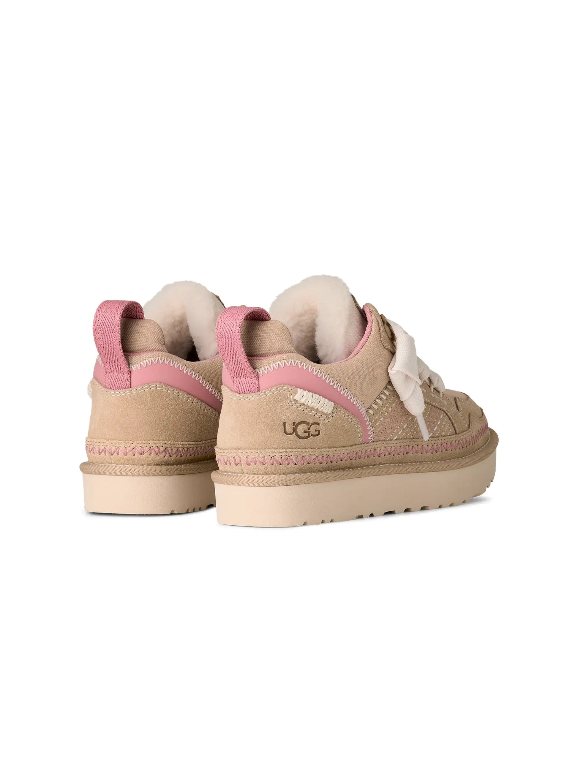 UGG Womens Lowmel Meadow Sneaker - Sand Castle Denim Exchange