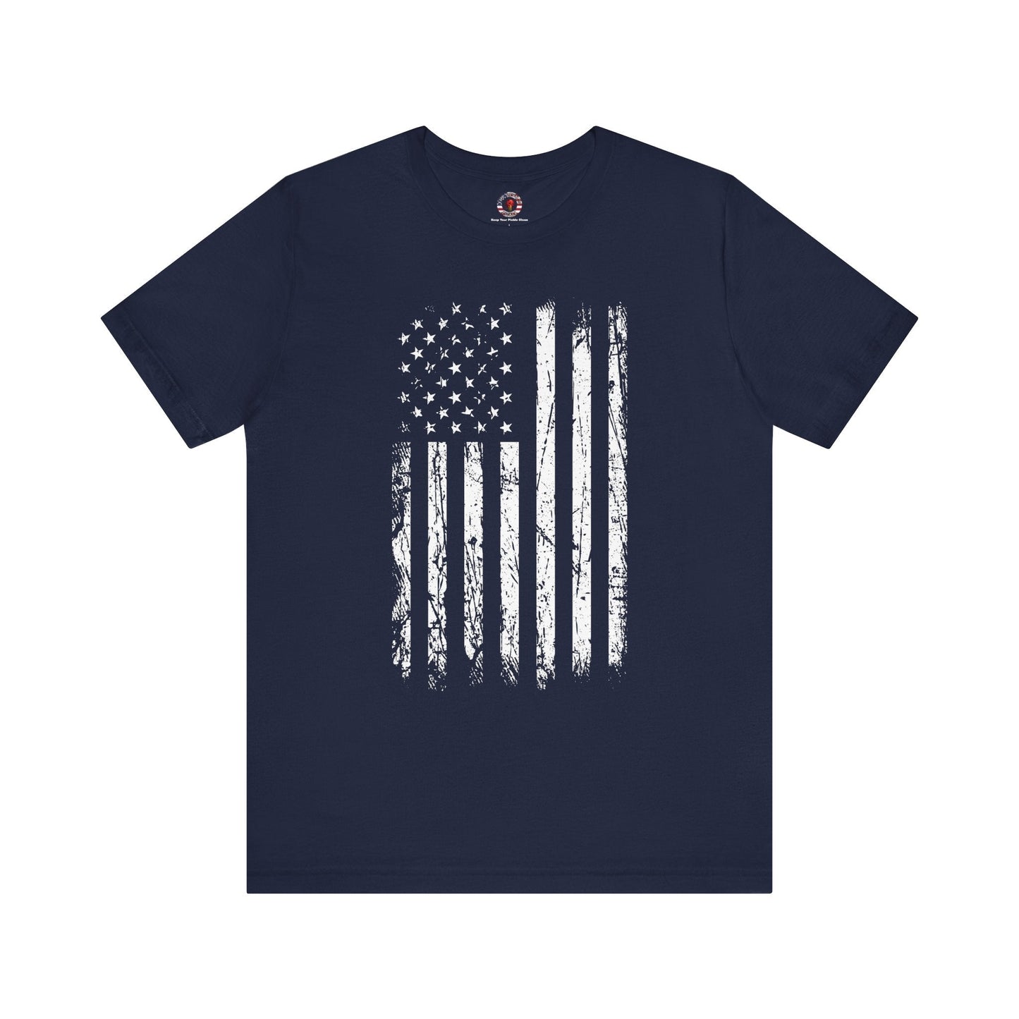 American Grunge Flag T-Shirt The Devil's Pickle