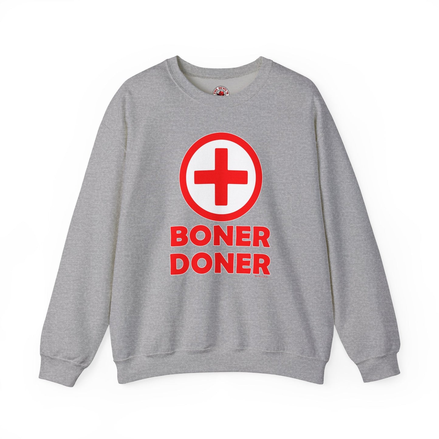 Boner Doner Crewneck Sweatshirt The Devil's Pickle