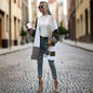 Women’s Color Matching Knit Cardigan FitiqueFit