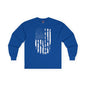 Freedom American Flag Long Sleeve Tee The Devil's Pickle