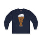 Beer Eat Sleep Repeat Long Sleeve Tee The Devil's Pickle