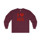 I Heart Me Long Sleeve Tee The Devil's Pickle