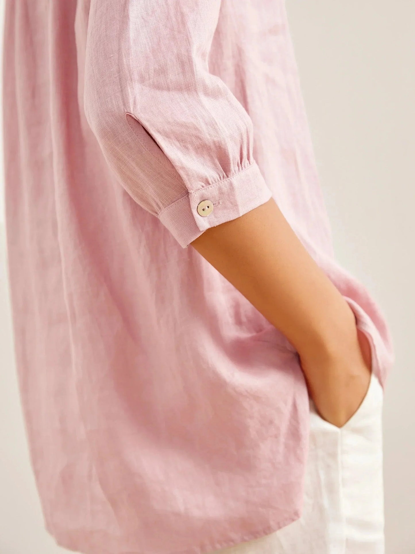 100% Linen Dress Shirt JOANNA LINTICO