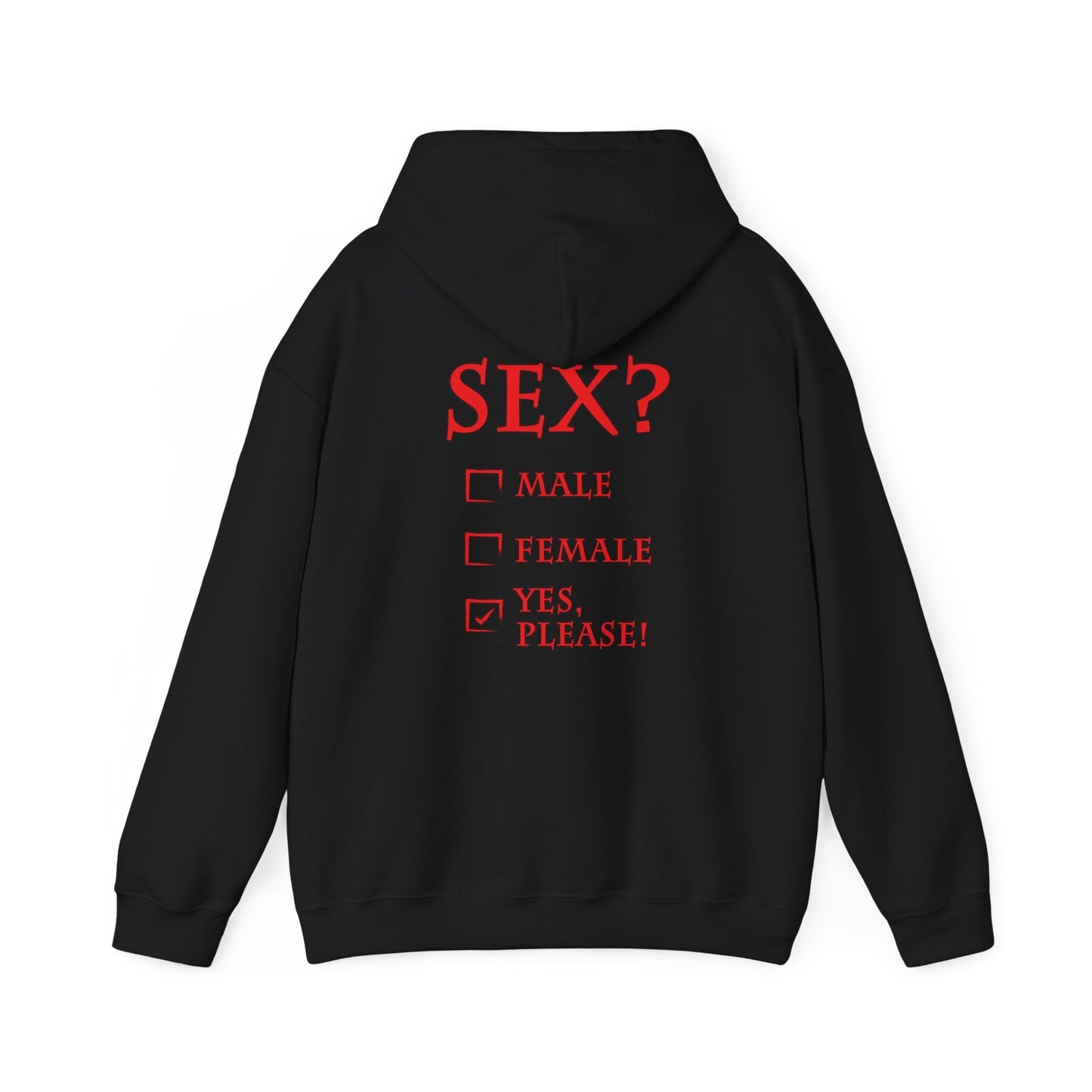 Sex? Yes, Please Hooded Sweatshirt The Devil's Pickle
