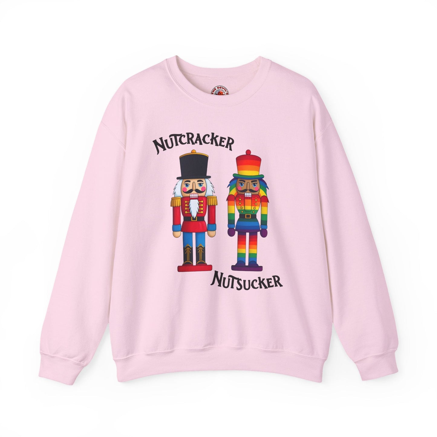 Nutcracker or Nutsucker Crewneck Sweatshirt The Devil's Pickle