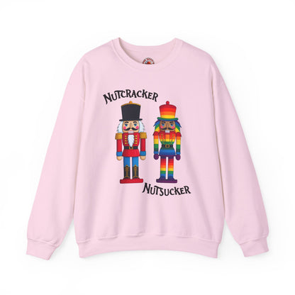 Nutcracker or Nutsucker Crewneck Sweatshirt The Devil's Pickle