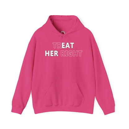 Treat Her Right Hooded Sweatshirt The Devil's Pickle