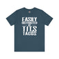 Easily Distracted By Tits and Tacos T-Shirt The Devil's Pickle