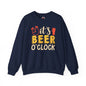 It's Beer O'clock Crewneck Sweatshirt The Devil's Pickle