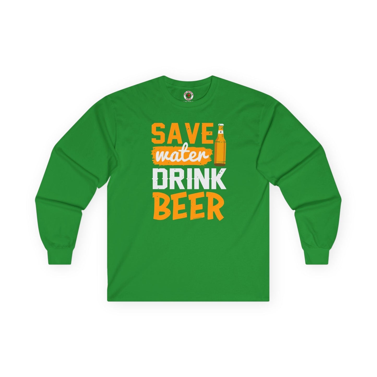Save Water Drink Beer Long Sleeve Tee The Devil's Pickle