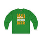 Save Water Drink Beer Long Sleeve Tee The Devil's Pickle