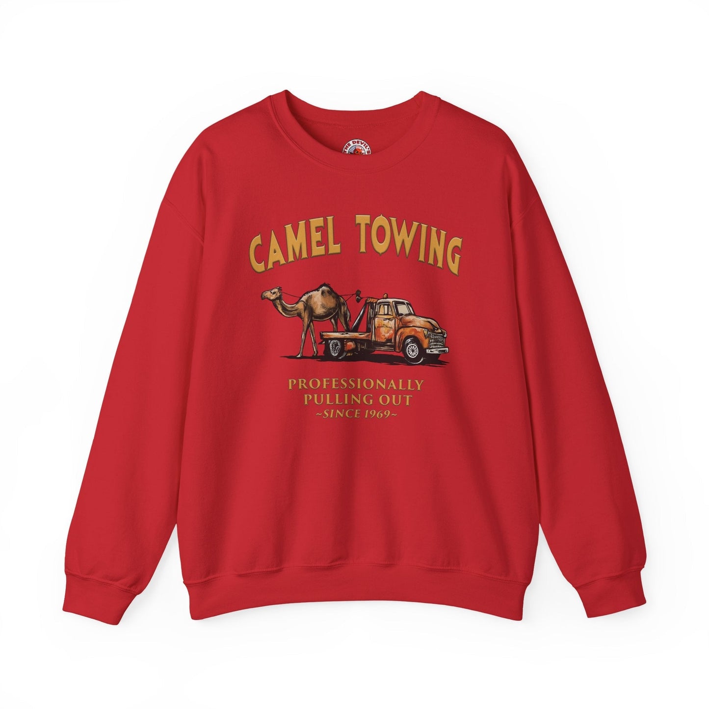 Camel Towing Crewneck Sweatshirt The Devil's Pickle
