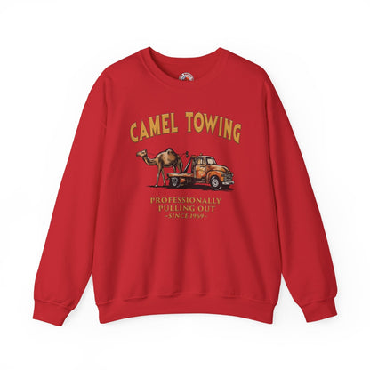 Camel Towing Crewneck Sweatshirt The Devil's Pickle