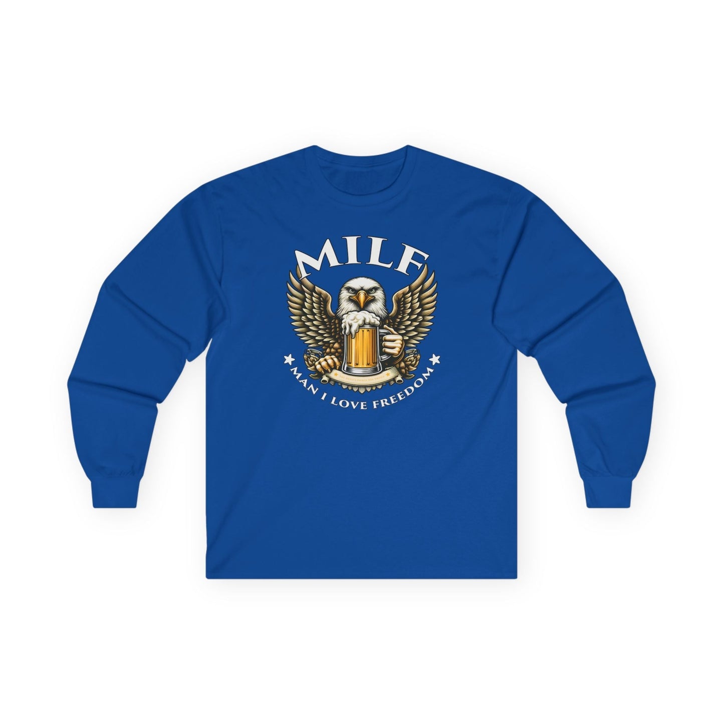 Man I Love Freedom Long Sleeve Tee The Devil's Pickle
