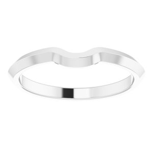 14K White Matching Band Ethereal Legacy Boutiques