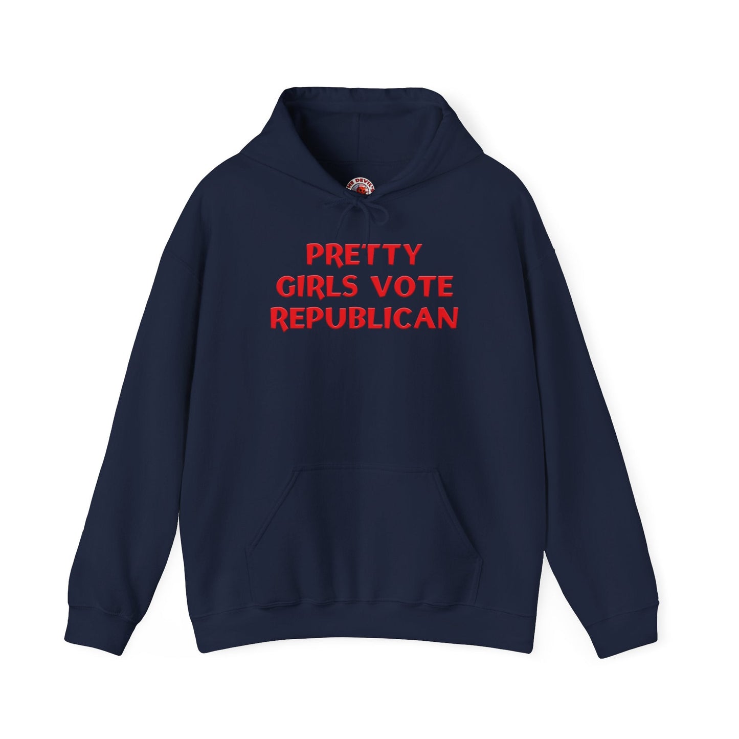 Pretty Girls Vote Republican Hooded Sweatshirt The Devil's Pickle