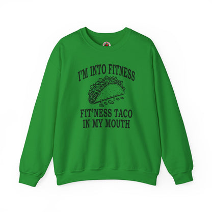 I'm Into Fitness Crewneck Sweatshirt The Devil's Pickle