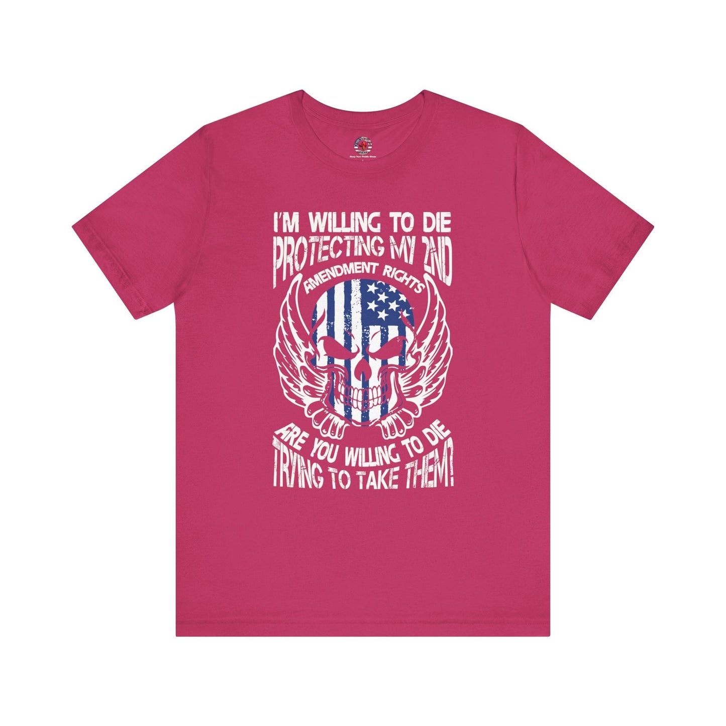 Protecting My 2nd Amendment Rights T-Shirt The Devil's Pickle