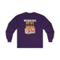 Working On My 6 Pack Long Sleeve Tee The Devil's Pickle