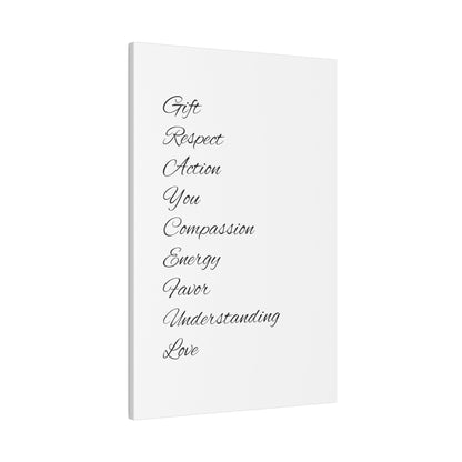 Matte Canvas, Stretched, 0.75" Grayceful LLC