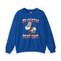 On Santa's Shit List Crewneck Sweatshirt The Devil's Pickle