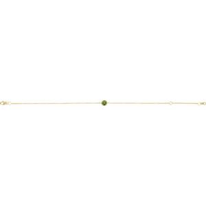 14K Yellow Natural Peridot  6 1/2-7-1/2" Bracelet Ethereal Legacy Boutiques
