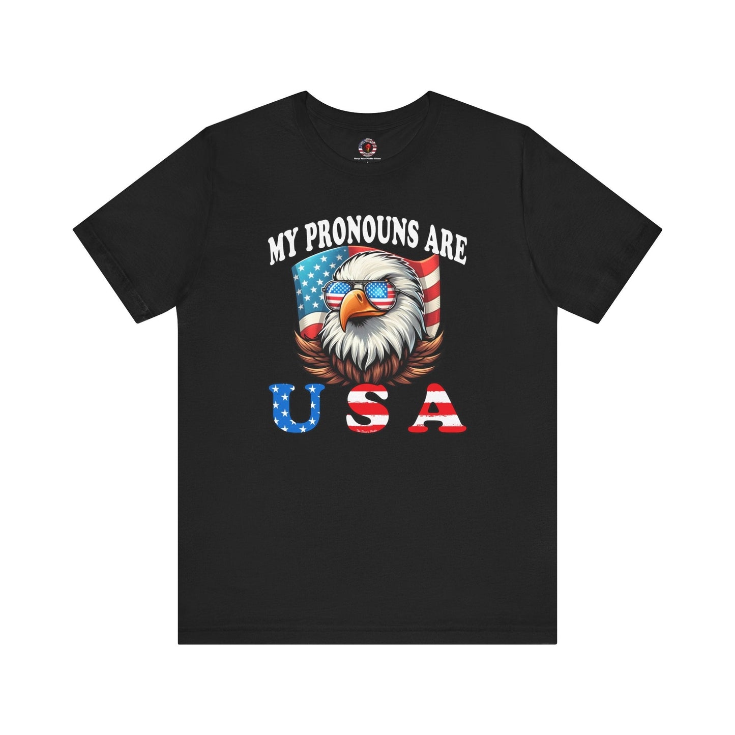 My Pronouns Are U.S.A T-Shirt The Devil's Pickle