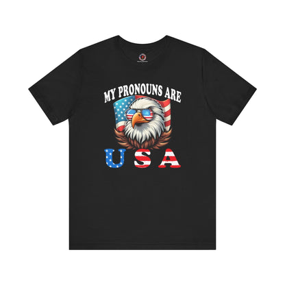 My Pronouns Are U.S.A T-Shirt The Devil's Pickle