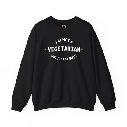 I'm Not A Vegetarian Crewneck Sweatshirt The Devil's Pickle