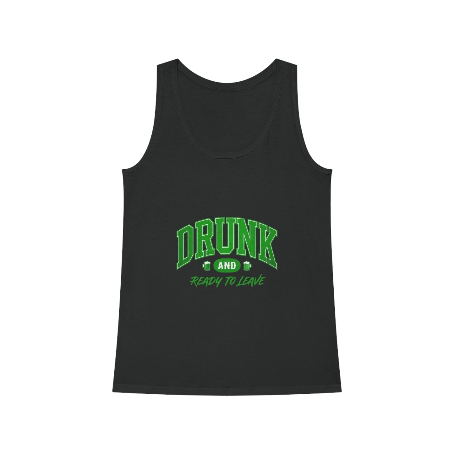 Drunk and Ready to Leave Tank Top St Patricks Day Country in My Heart