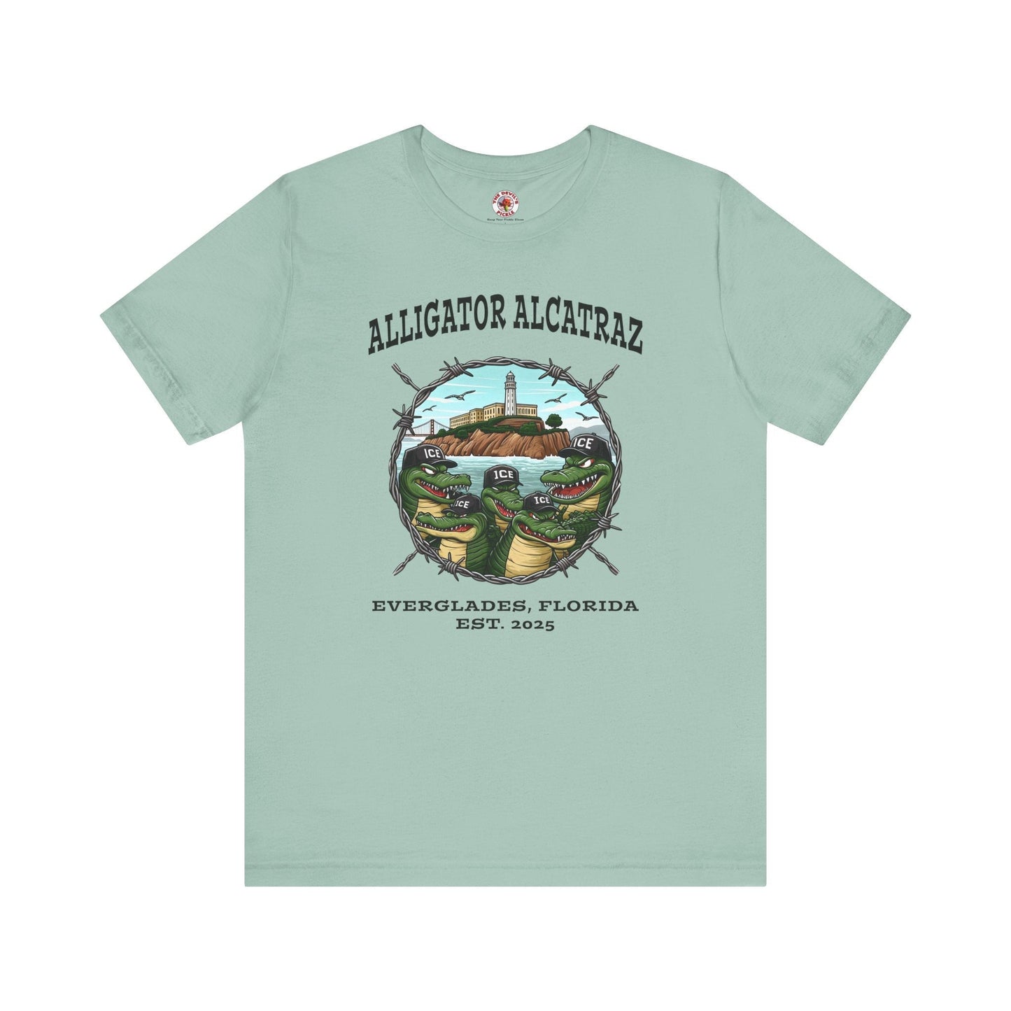 Alligator Alcatraz T-Shirt The Devil's Pickle