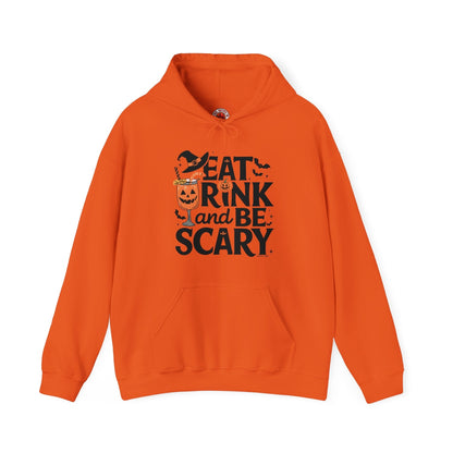 Eat Drink and Be Scary Hooded Sweatshirt The Devil's Pickle
