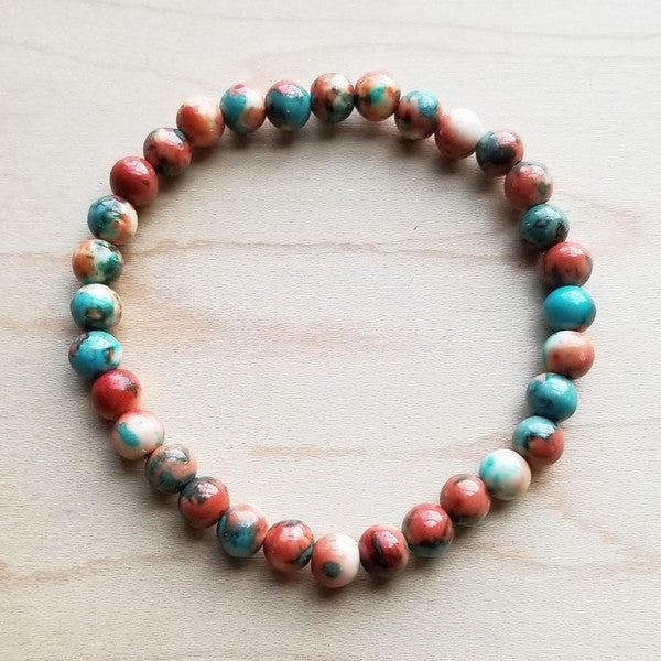 Bracelet Multi-Colored Stretch Beaded Bracelet Shop Style & More | Fresh Looks, Everyday Deals & Free Shipping