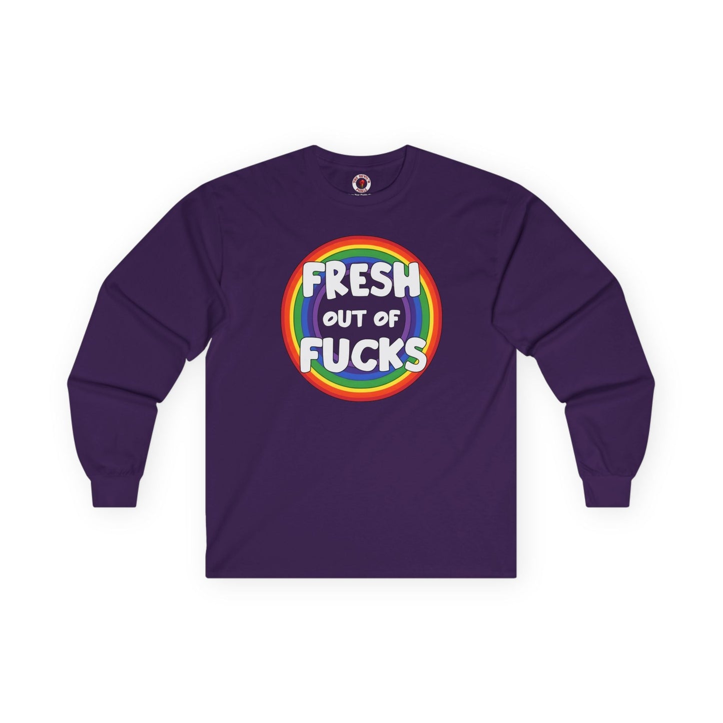 Fresh Out Of Fucks Long Sleeve Tee The Devil's Pickle