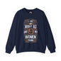 I Like My Whiskey Old and My Women Young Crewneck Sweatshirt The Devil's Pickle