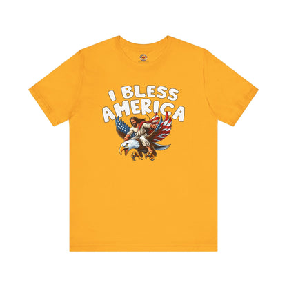 I Bless America T-Shirt The Devil's Pickle