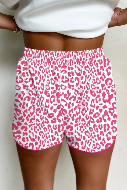 Leopard Drawstring Shorts – Comfortable and Stylish Fit See size chart under “more details” The Fashion Celestial