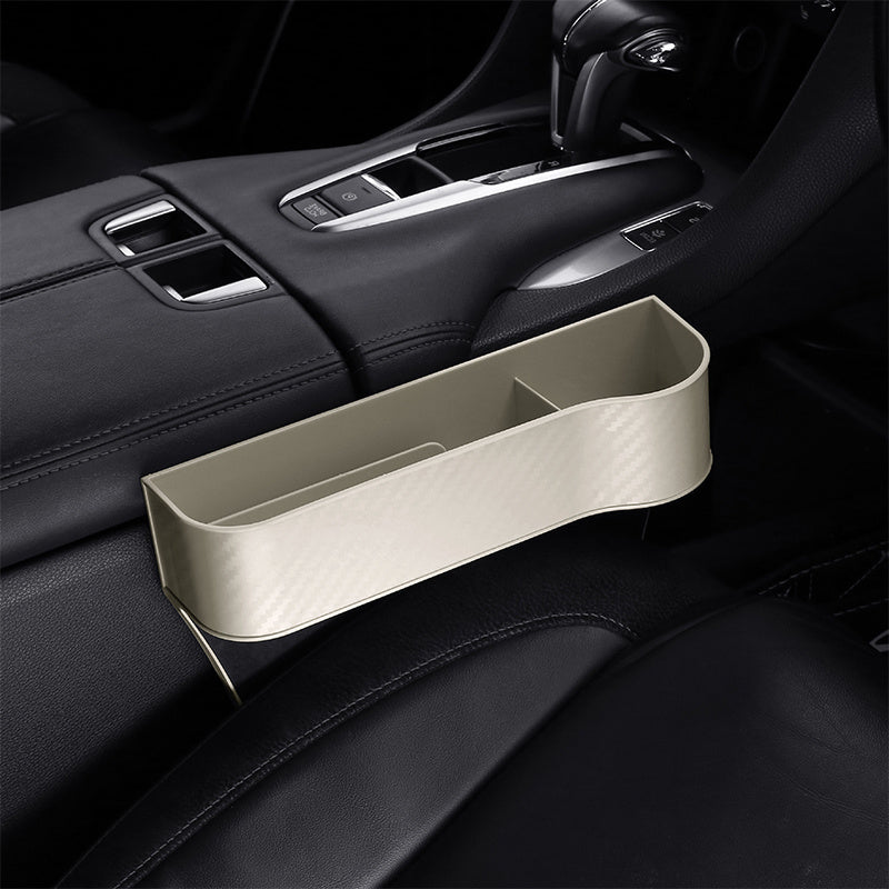 Car Seat Gap Organizer with Cup Holder - Lightweight ABS Storage Box for Console Side Pockets, Front Seat Accessory for Enhanced Organization, Car Storag NovaCart