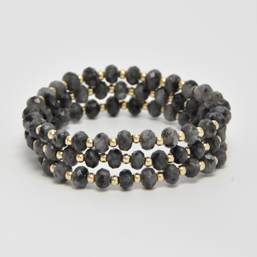 Graceful - Black Larvikite Emily Anne Designs LLC
