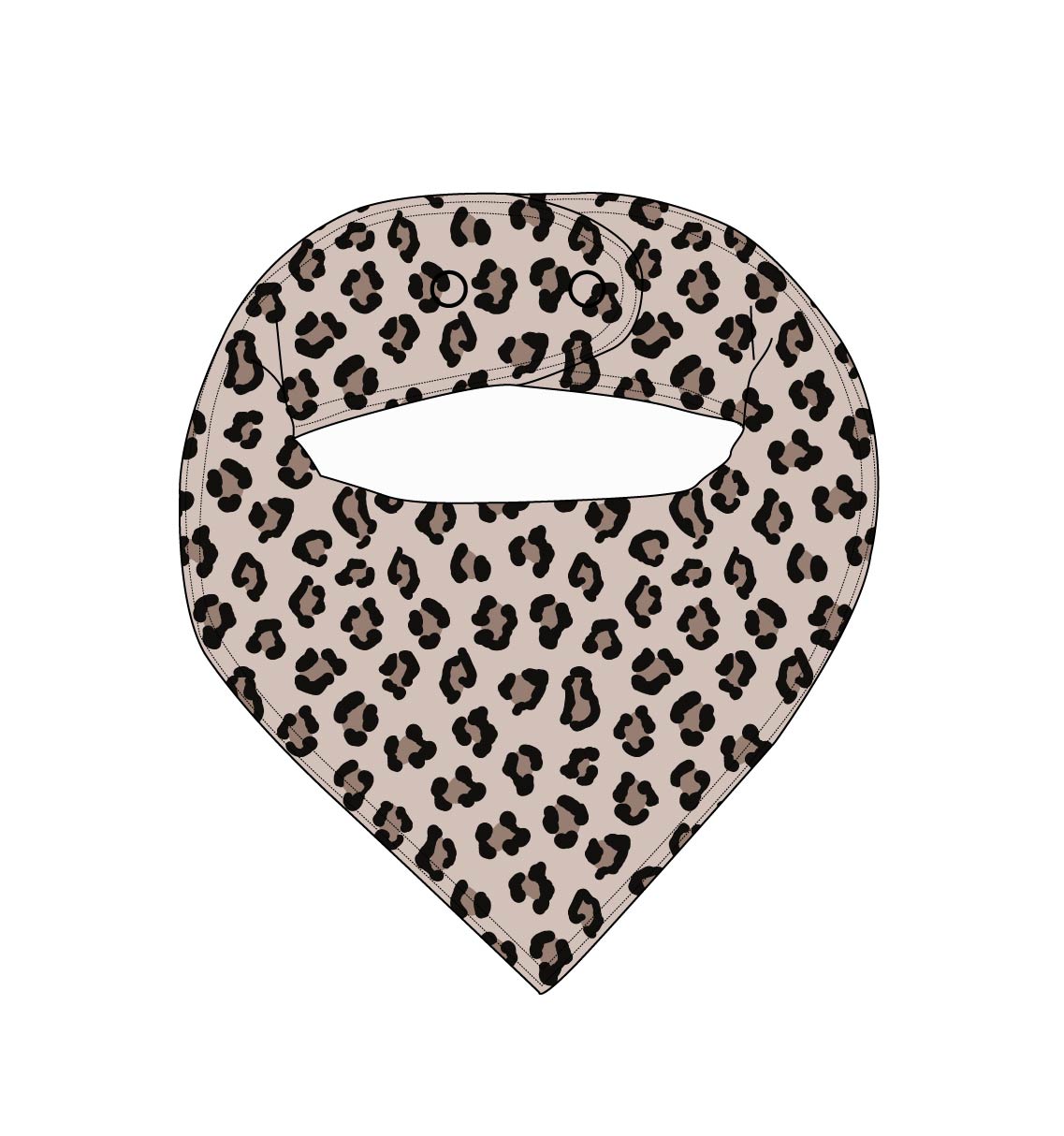 WILD - Bandana Bib Blush Lotus