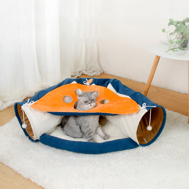 Pet Cats Tunnel Toy Interactive Play Toy ViralGalleria.com