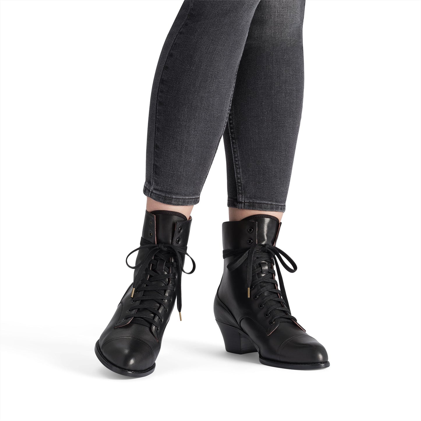 Paris Boots (Black) American Duchess