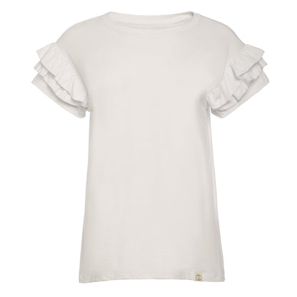 Ella Ruffle Sleeve Tee LOVETRUST